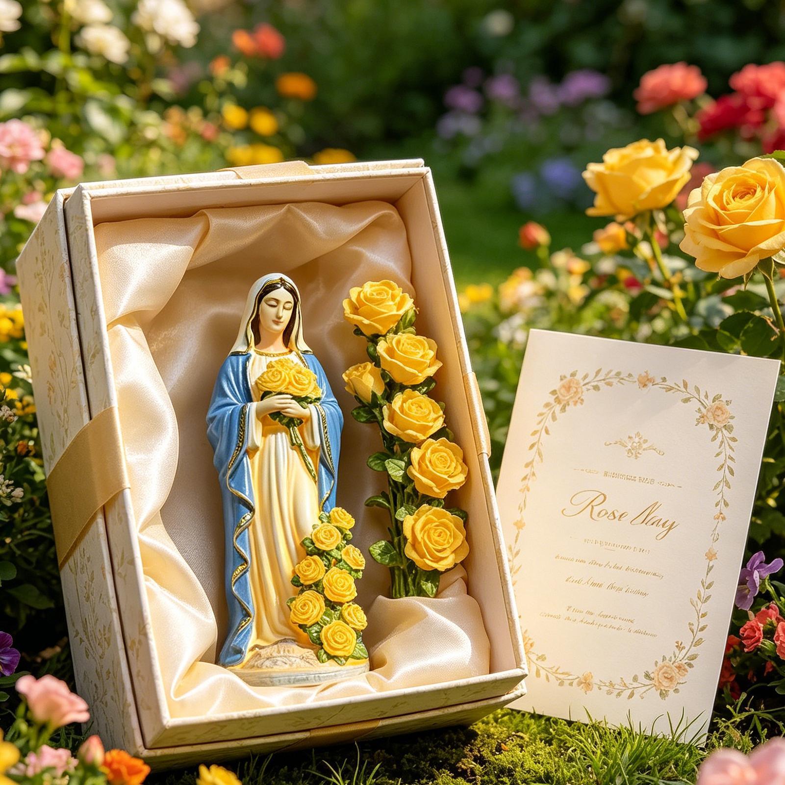 Virgin Mary Solar Statue Garde - Farming And Agriculture review and price